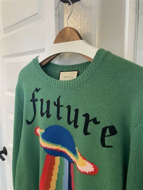 gucci future ufo sweater|Gucci Wool Future UFO Intarsia Sweater .